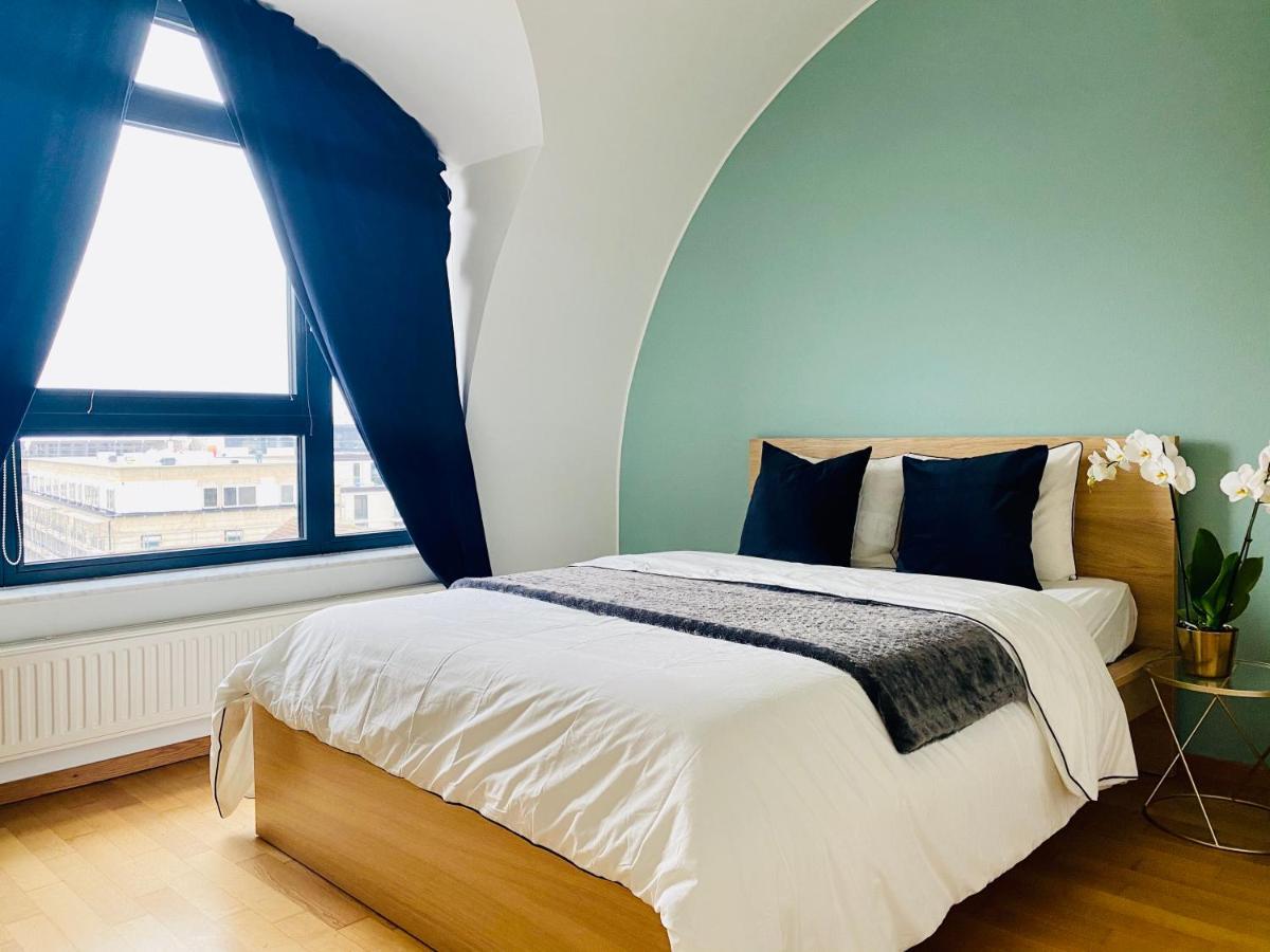 The Luxury Green Penthouse In City Center With Terrace And Free Parking Lucembursko Exteriér fotografie